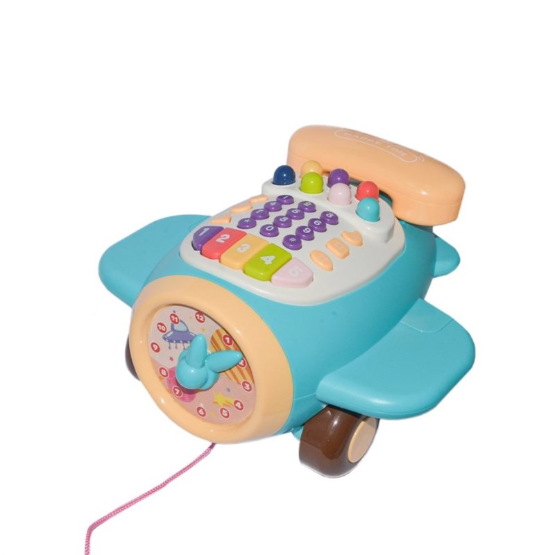 Müzikal Eğitim Uçağı Masa Telefonu - Mavi Fiyatı, Yorumları - duyumarket