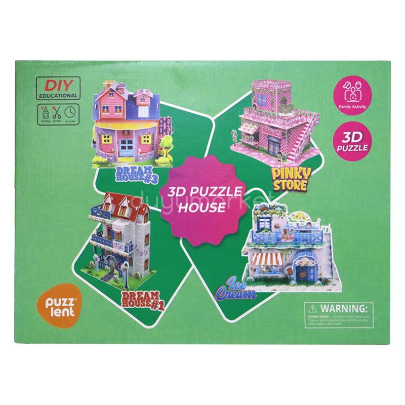 3 Boyutlu Puzzle Dream House 3 Fiyatı, Yorumları - duyumarket