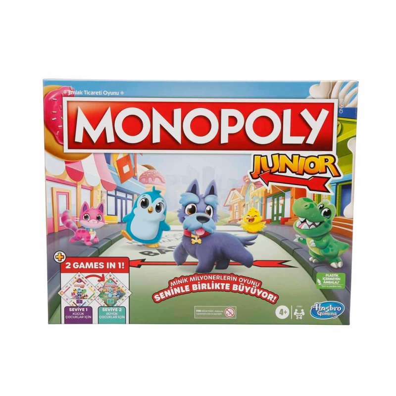 Monopoly Junior 2'si 1 Arada F8562 Fiyatı, Yorumları - duyumarket