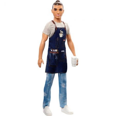 Barbie Ken Kariyer Bebekleri Fxp01 Barista Toyzz Shop