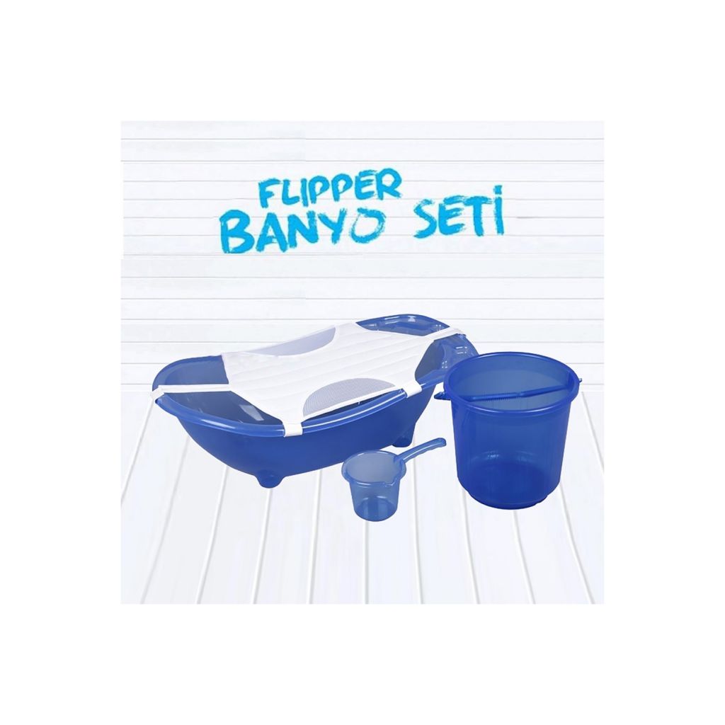 Flipper Bebek Banyo Küvet Seti