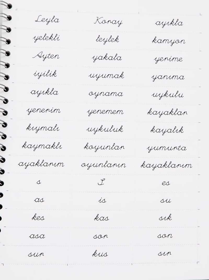 Çocuklara Kolay El Yazısı Öğretme Yöntemleri Çocuklara Kolay El Yazısı Öğretme Yöntemleri